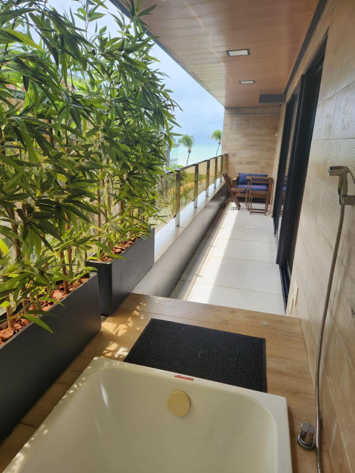 Frente Mar De Luxo Com Banheira Privativa Apartamento *